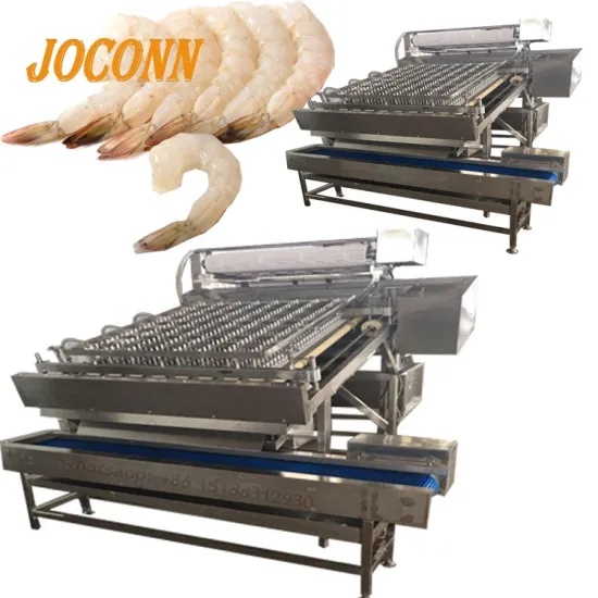 Argentinian Red Shrimp Deveiner Peeler Machine