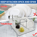 Drain Bowl Rack Space Dish Kitchen Drain Rack