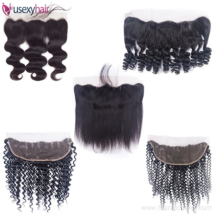 Best Quality Raw Brazilian Hair Virgin Human Hair 4x4,13x4 Lace Top Closure