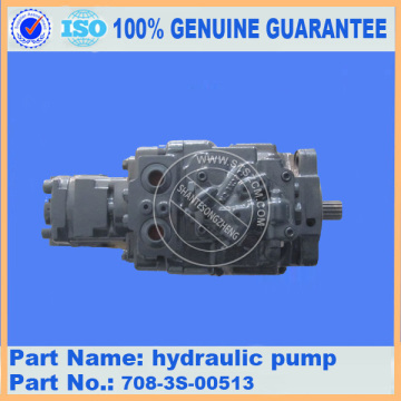 excavator spare parts,PC35MR-2 hydraulic pump 708-3S-00513 main pump