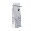 Pet/Kraft+Al+Pe Custom Printed Gusseted Coffee Packaging Bag