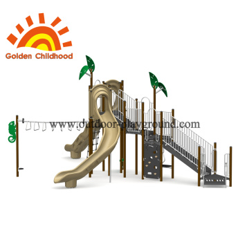 Natural Wood Structure Outdoor For Children