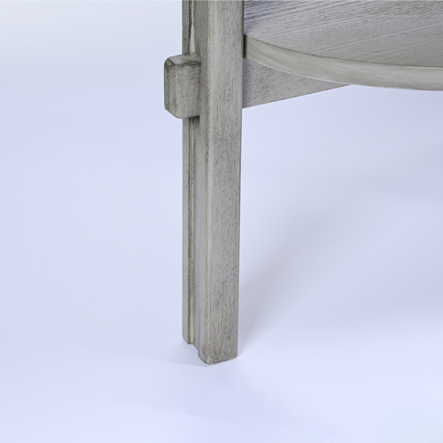 Oval Wood Coffee Table