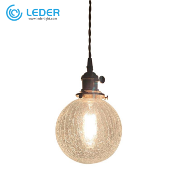 LEDER Small Black Pendant Lamps