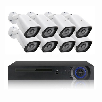 4/8 Channel 5MP IP Camera System with Two-Way Audio, AI, and POE NVR Kit