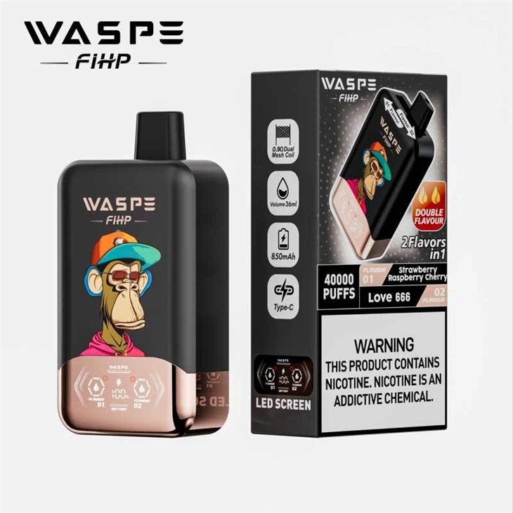 waspe 40000 puffs double taste