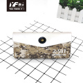 Custom Camouflage color style PU leather pencil case & bag multifunctional hand bag