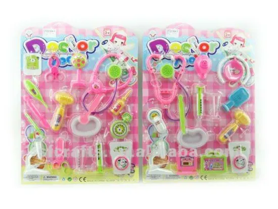 2013 funny plastic doctor set toys for kids