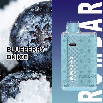 Rum Bar 8000 Puffs Disposable Vape Europe Wholesale