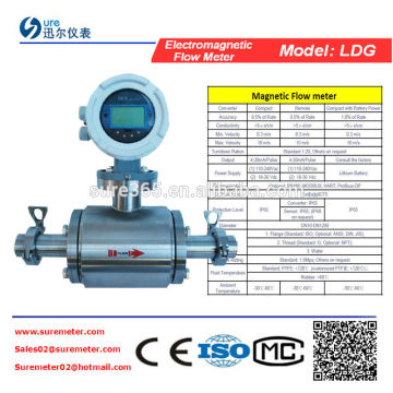 Rs485 electromagnetic flowmeters manufacture china