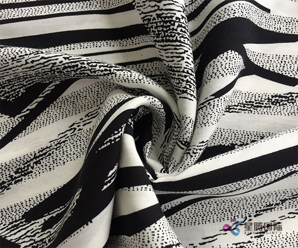 New Style Rayon Textile With Geometric Pattern