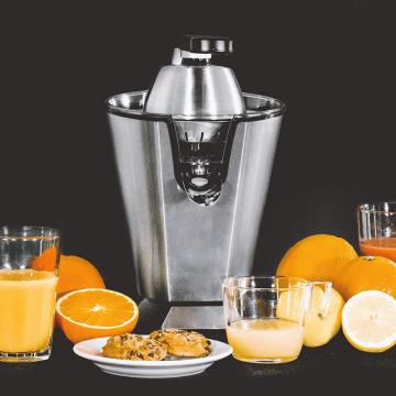 Espremedor de frutas cítrico 600W Sistema anti-gotejamento de derramamento contínuo Filtro de aço inoxidável de dupla direção Extrator elétrico de laranja