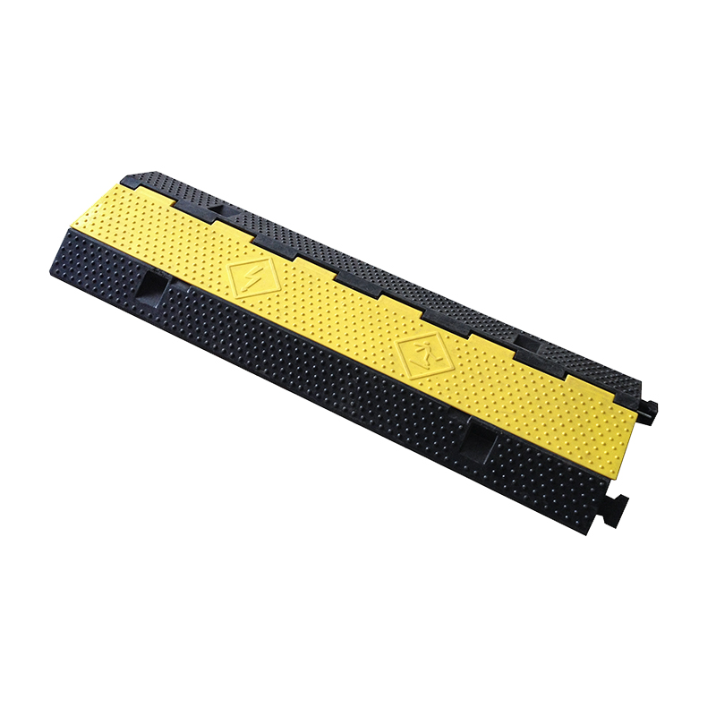 985*295*50mm 3 channel rubber cable protectors ramp
