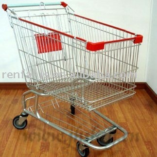 supermarket shopping trolley