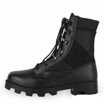 Sonic Men's Tactical Boots: Outdoor Combat, Trekking, Winter Sports Leather Canvas Rubber