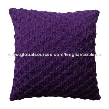 Federa maglia decorativo acrilico