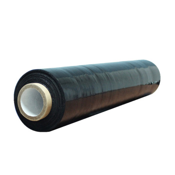 High quality black stretch wrap lldpe jumbo roll