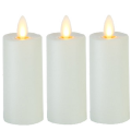 Ivory flytta Wick luminara votive ljus set