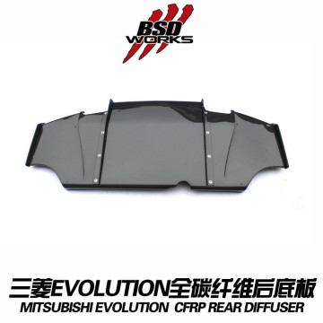 2008-2015 Lancer Evolution EVO10 Vrs Style Carbon Fiber rear diffuser For Mitsubishi