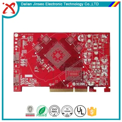 Rogers 8 layer prototype poe switch pcb board