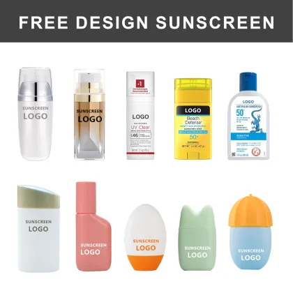 SPF 50 Korean Mineral Sunscreen Cream for Black Skin