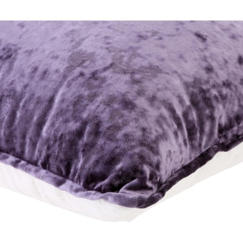 Almohada elegante de terciopelo coreano lavanda