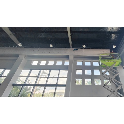 Where is the bag air duct typically applied?