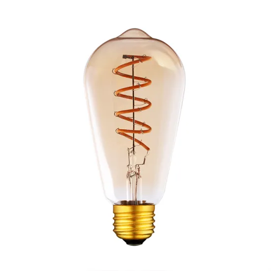 Retro Festoon Christmas Lights: E27 ST64 4W LED Edison Filament Bulbs for Patio, Home Festival & Holiday Decor