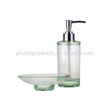 Transparency fancy acrylic lotion bottle