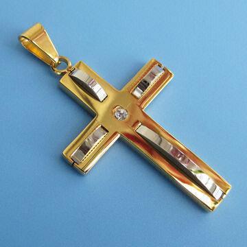 Stainless Steel Cross Pendant Stock, PayPal Accepted