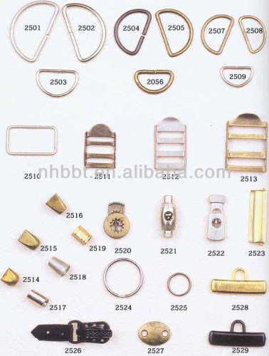 Hot selling metal buckle for handbags square with great price