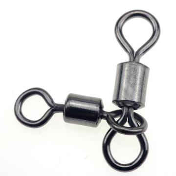 High Quality Fishing Tackle Rolling Triangle Joint Swivels