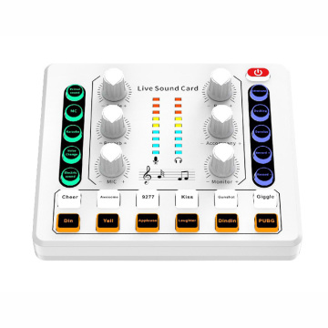 GPUB Wireless Audio Mixer with Noise Reduction for Live Streaming and Podcasting