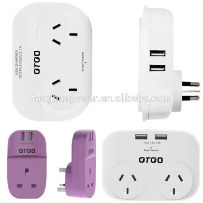 saa 8 socket with remote control and usb socket /australian power remote control electrical outlet socket with surge protector