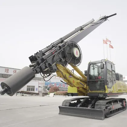 Electric Vibrating Hammer Pile Driver for Ground Screws and Square Rod Piles