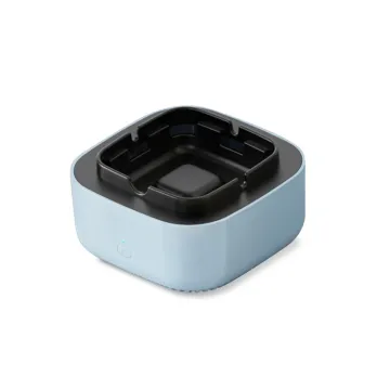 Smoke-Free Solution: Multipurpose Ashtray with Built-in Air Purifier for Second-Hand Smoke and Odor Elimination