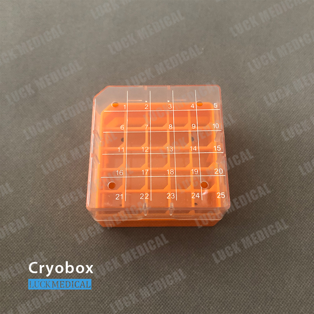 5x5 25 Поместите стойки для хранения криобокса
