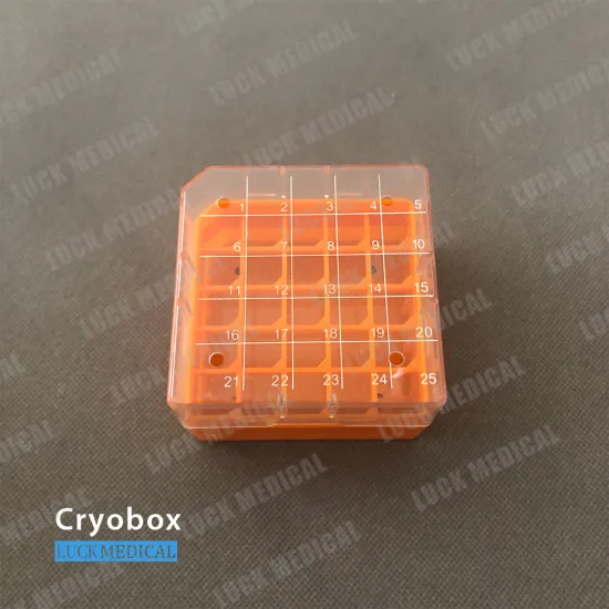 Cryobox for Cryovial Storage PC Plastic