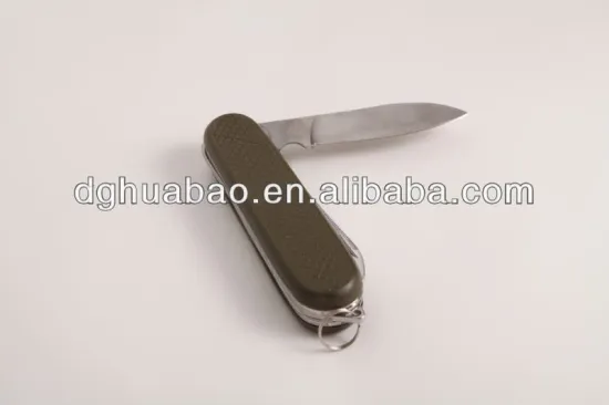 wooden handle hunting knife