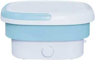Portable folding washing machines