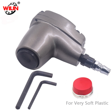 Taiwan Pneumatic Air Hammer Hand-held Palm Hammer for Nails with Red Soft Plastic Tip