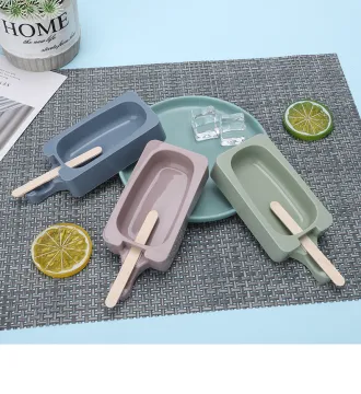 Silicone single ice cream mold
