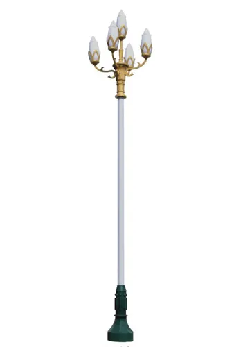 Stainless Steel or Iron Steel Courtyard Lamp