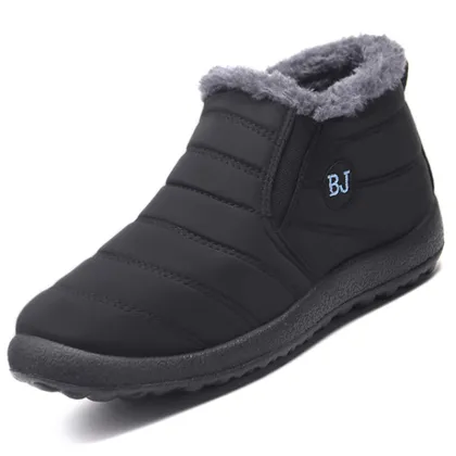 Men Boots Lightweight Winter Shoes For Men Snow Boots Plush Warm Men Ankle Boots Unisex Winter Boots Footwear Plus Size 37 47