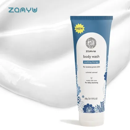 Aloe-Scented Baby Shower Gel for Eczema-Prone Skin: Private Label Soothing Therapy Body Wash