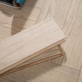 Plancher en bois d'ingénierie avec grain de bois naturel