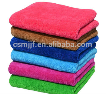 Double Layers Thicker Microfiber Terry Coral Velvet Cleaning Cloth