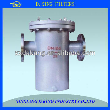 Industrail DN100 stainless steel basket filter elements