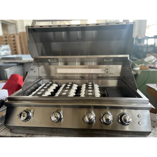 Custom Kitchen Infrared Burner Grill Adjustable Height Stainless Steel Built In Gas Grill