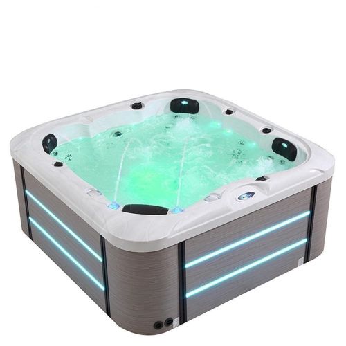 Outdoor Jacuzzi Design Endless Whirpool Acylic Hot Tub Spa